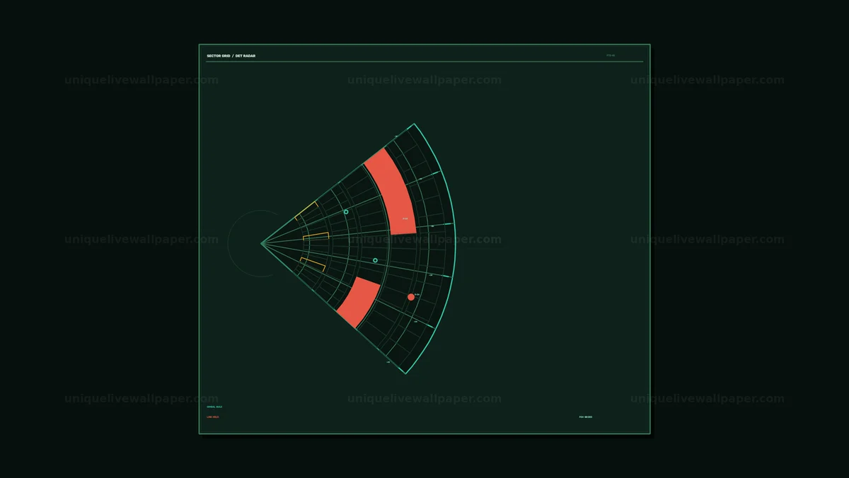 Watermarked thumbnail for Precision Target Detection Radar Grid Seamless Loop