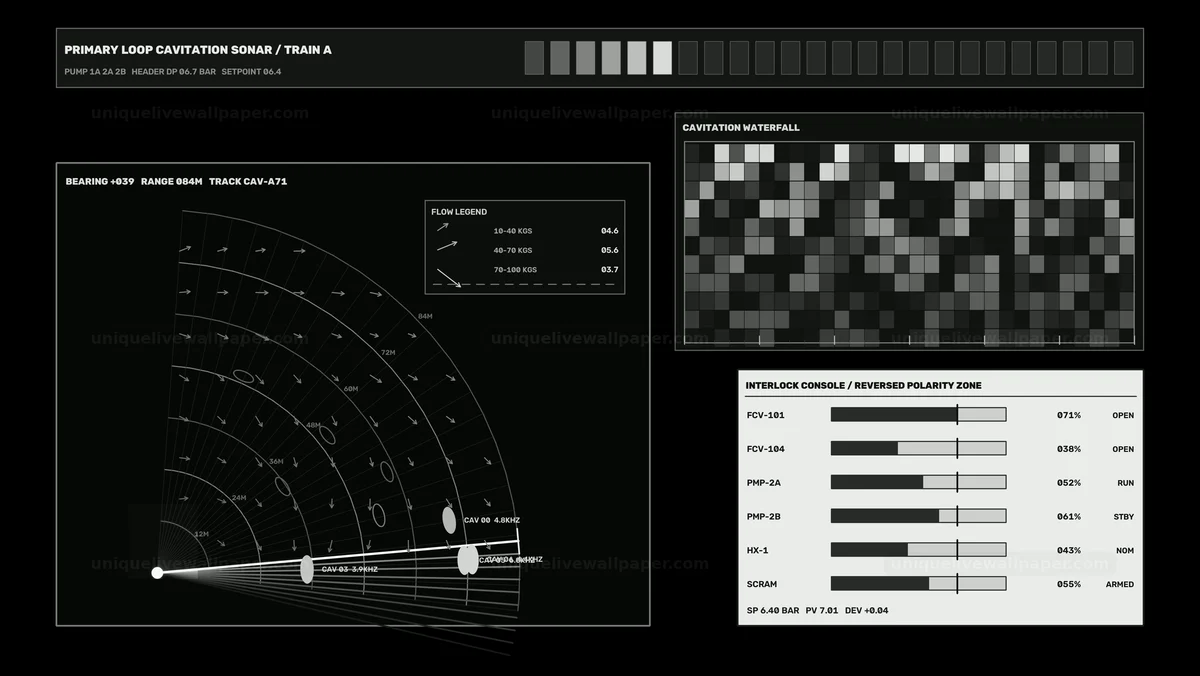 Watermarked thumbnail for Reactor Control Dashboard with Cavitation Sonar