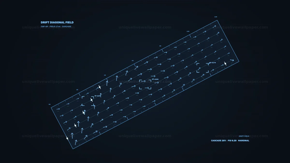 Watermarked thumbnail for Futuristic Vector Field HUD Seamless Loop