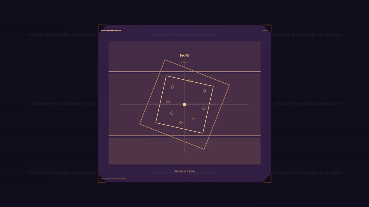 Power Reserve Monitoring Dashboard Seamless Loop