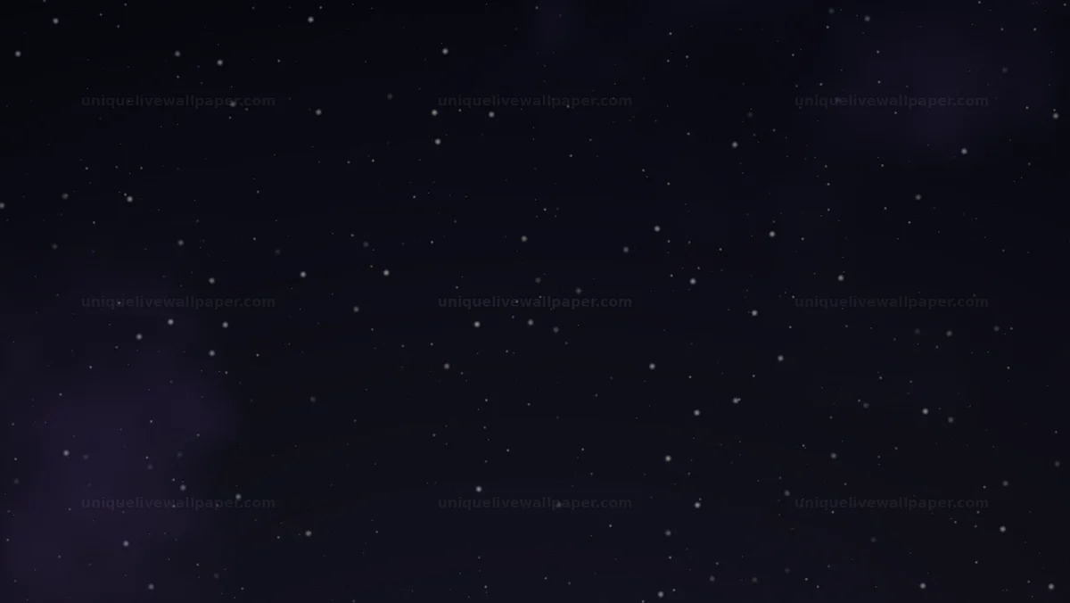 Stars twinkling against a dark night sky