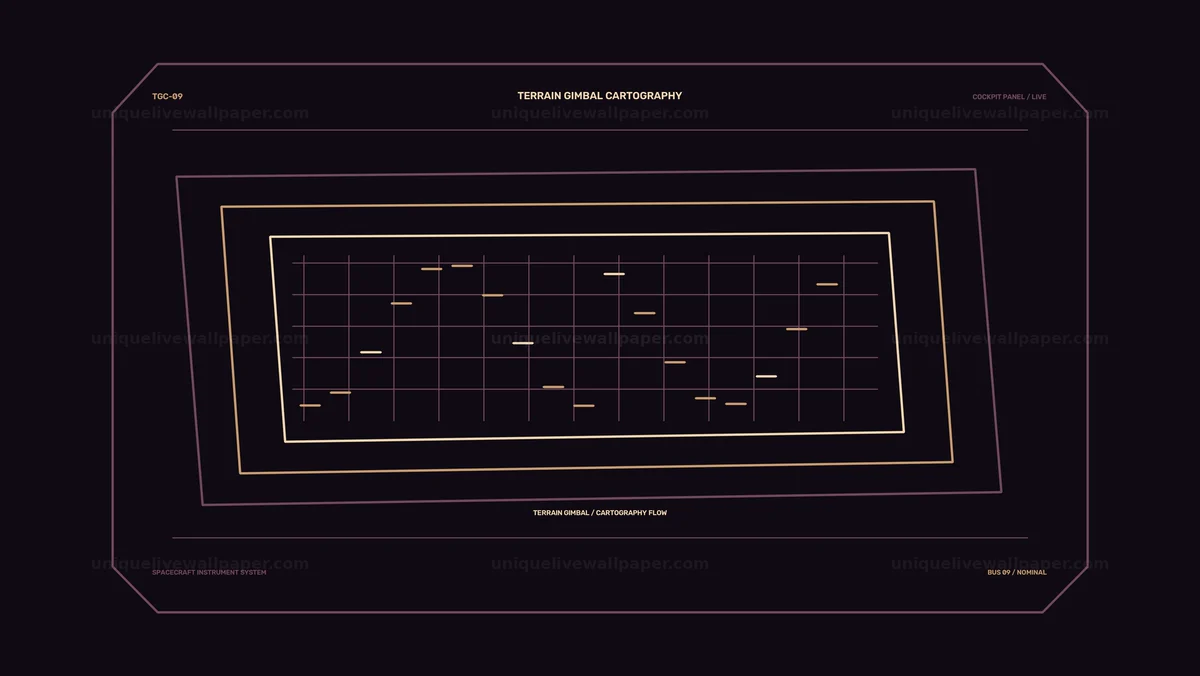 Watermarked thumbnail for Spacecraft Cockpit Terrain Cartography HUD Seamless Loop