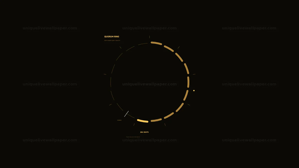 Watermarked thumbnail for Constituency Analysis Quorum Ring Seamless Loop