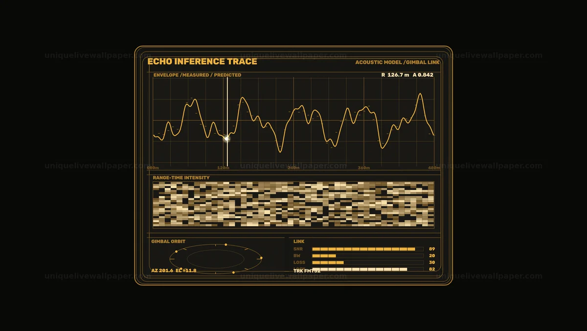 Watermarked thumbnail for Advanced AI Inference HUD Graph Seamless Loop