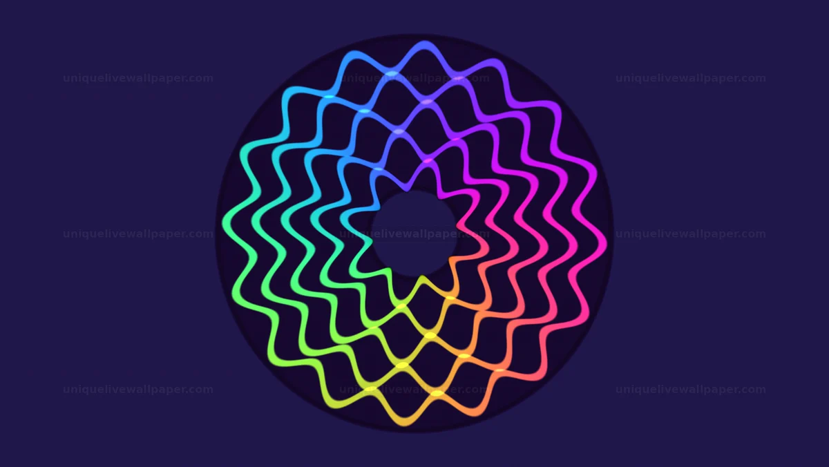 Watermarked thumbnail for Colorful Hypnotic Mandala Seamless Loop