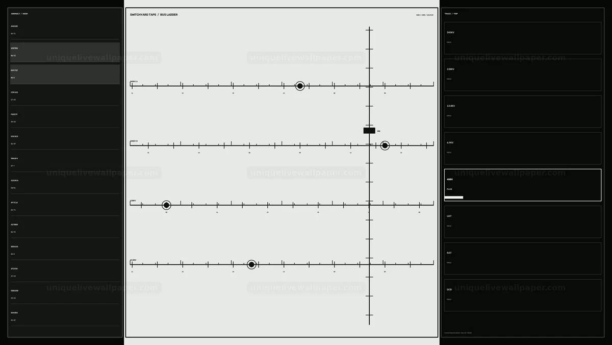 Watermarked thumbnail for Industrial Power Monitoring Interface Seamless Loop
