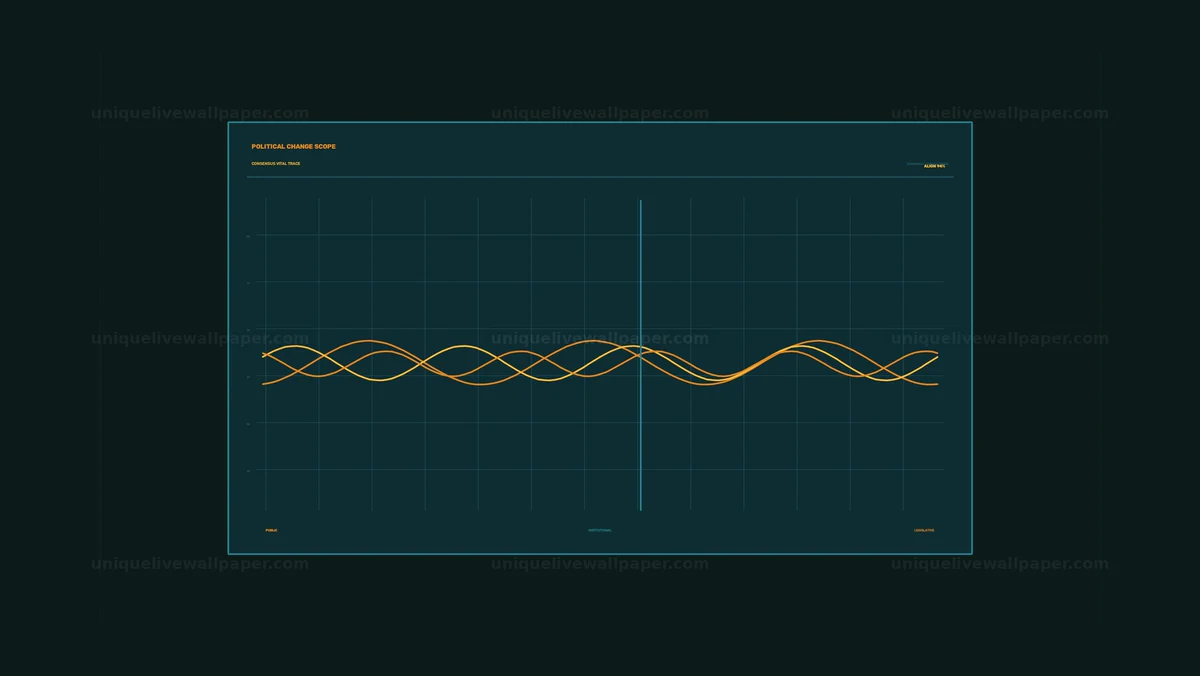 Political Change Scope Data Graph Seamless Loop