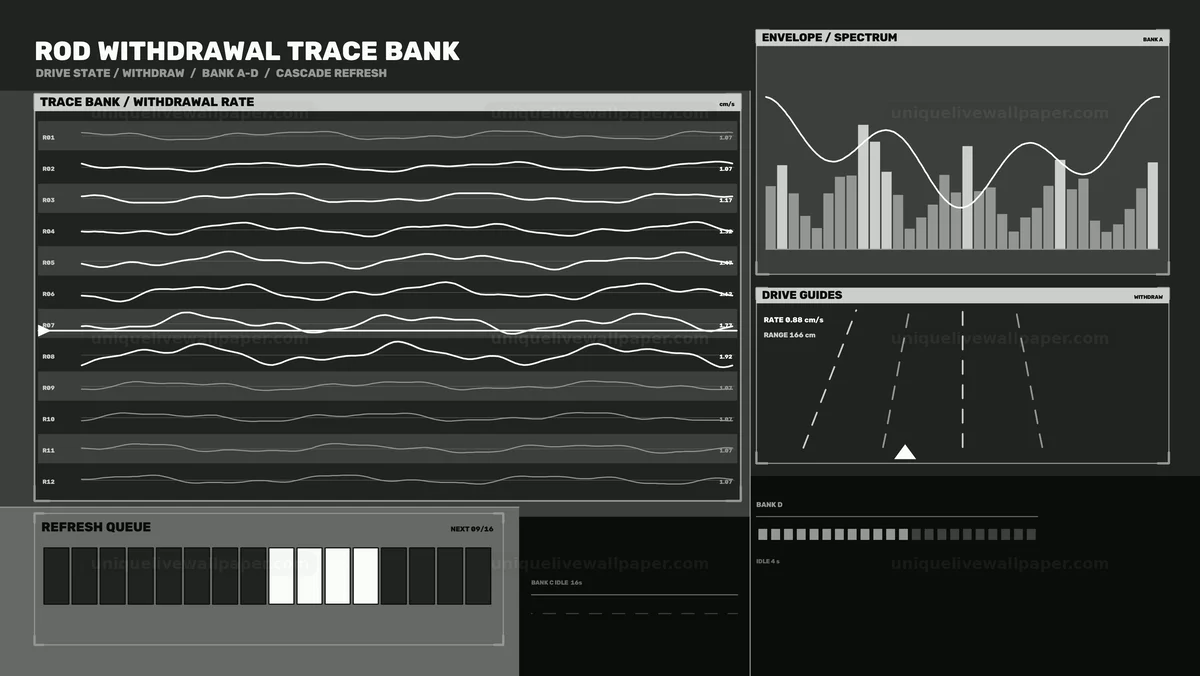 Nuclear Plant Rod Withdrawal Monitoring HUD Seamless Loop