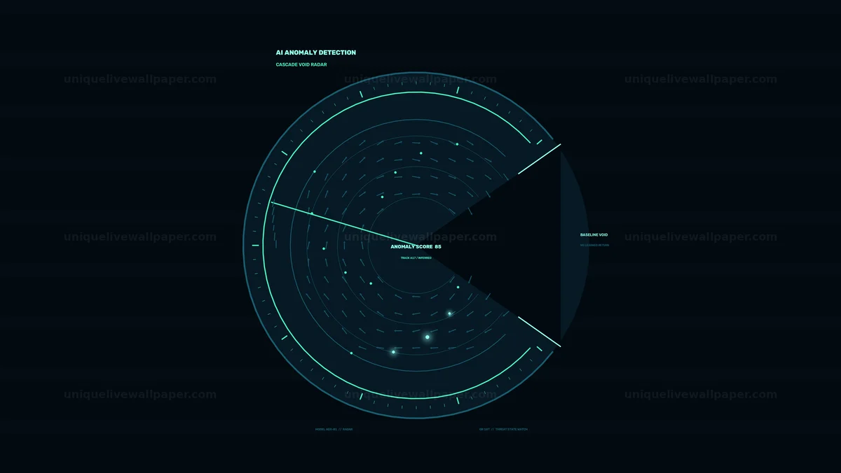 Watermarked thumbnail for AI Anomaly Detection Radar HUD Seamless Loop