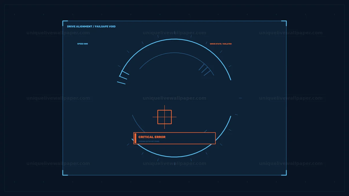 Watermarked thumbnail for Critical Error Warning HUD Seamless Loop