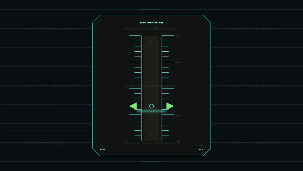 Political Risk Assessment Dashboard Seamless Loop