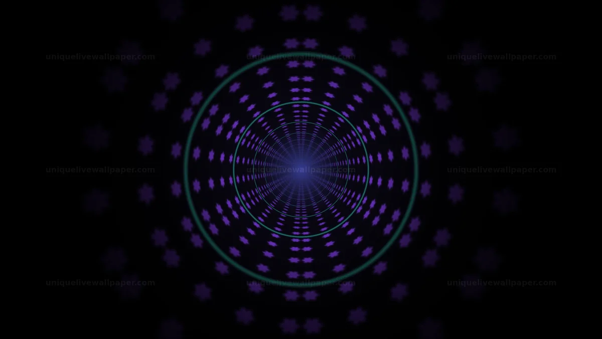 Watermarked thumbnail for Glowing Energy Tunnel VJ Visual Seamless Loop