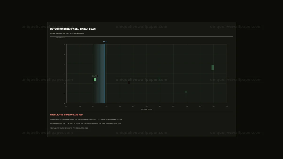 Radar Detection Interface Seamless Loop