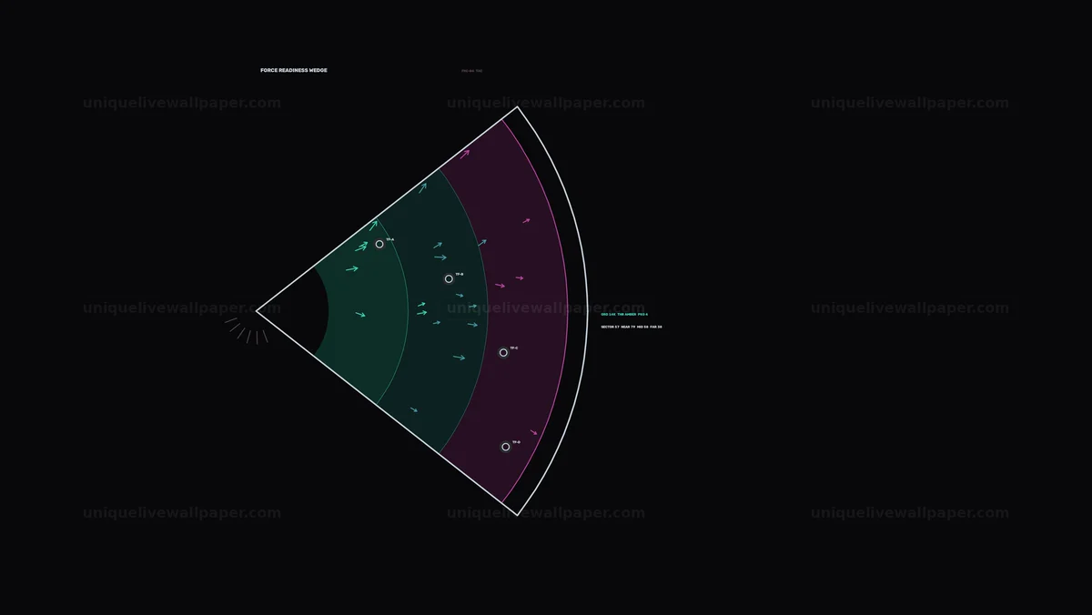 Defense Readiness Analytics Dashboard Seamless Loop