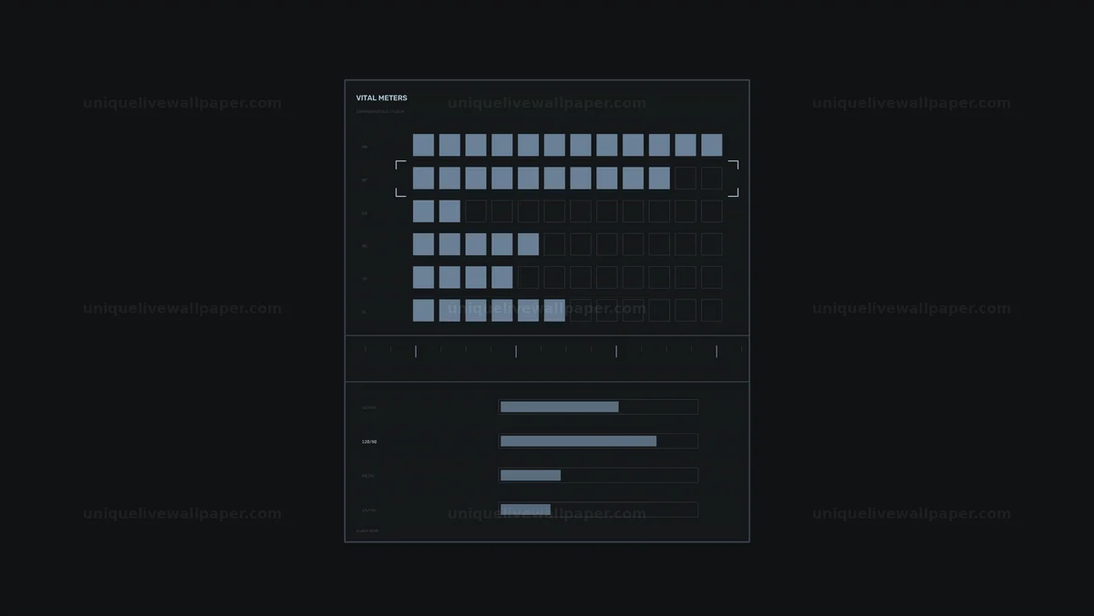 Watermarked thumbnail for Futuristic Data Dashboard Seamless Loop