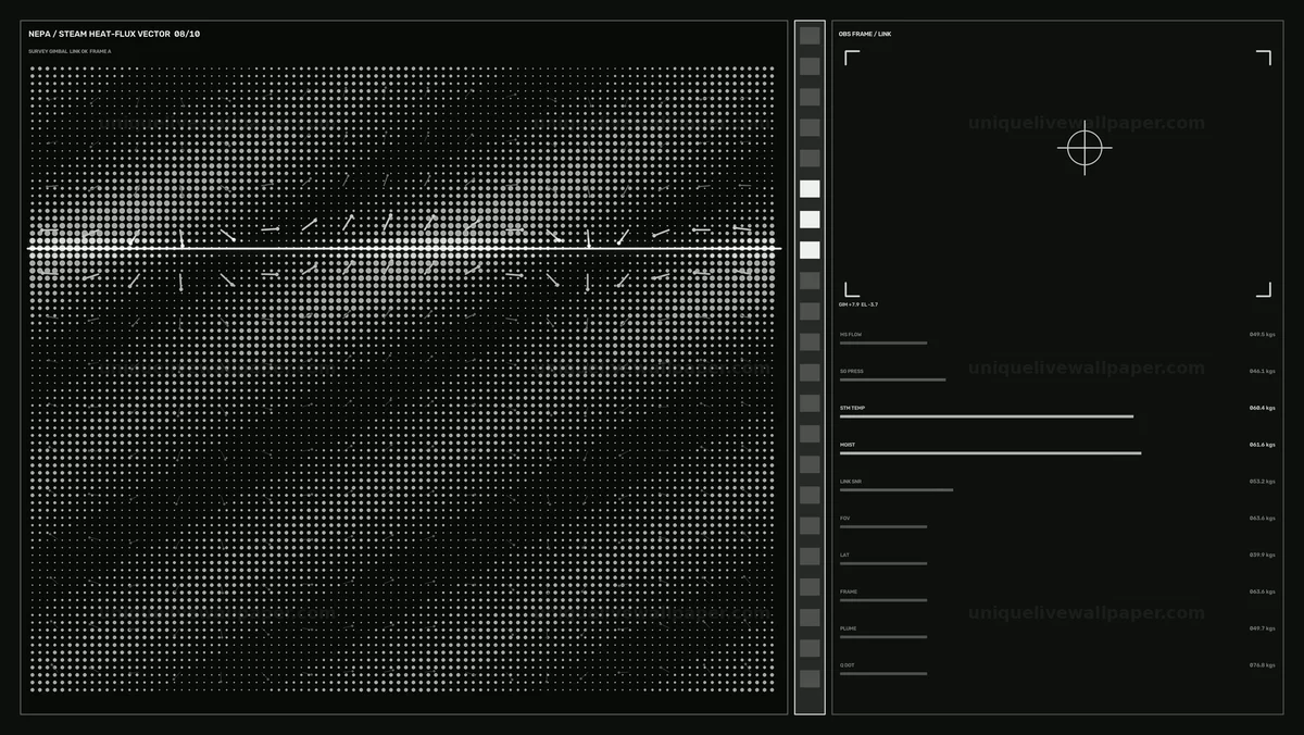 Watermarked thumbnail for Energy Production Analytics HUD with Heat-Flux Data