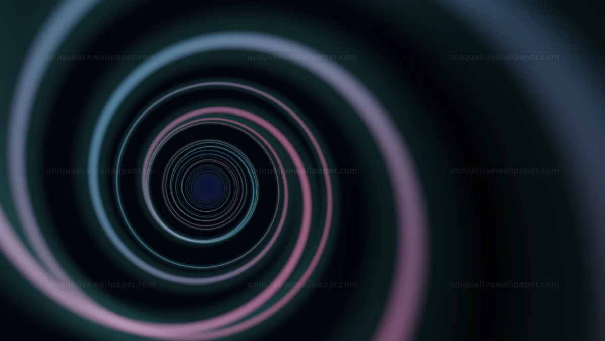 Watermarked thumbnail for Neon Portal with Dark Copy Space Seamless Loop