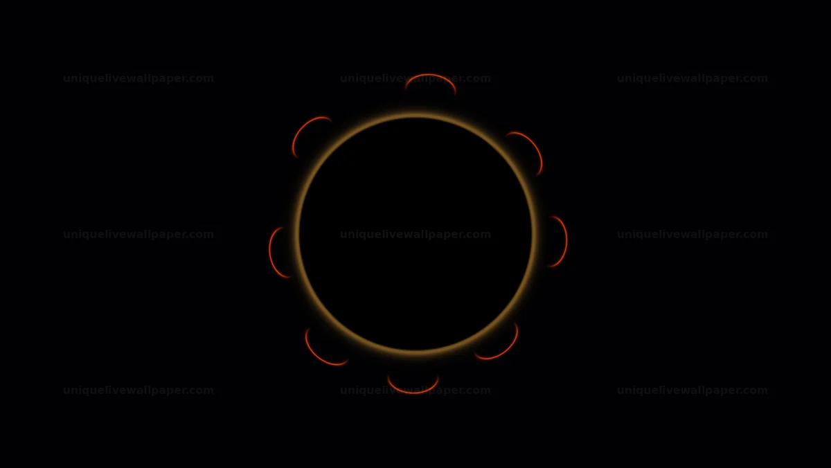 Watermarked thumbnail for Solar Eclipse Celestial Motion Seamless Loop