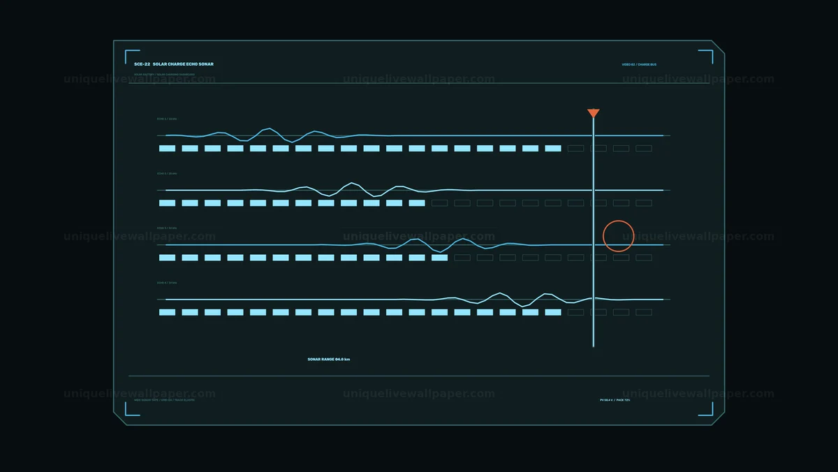 Watermarked thumbnail for Solar Battery Charging Dashboard HUD Seamless Loop