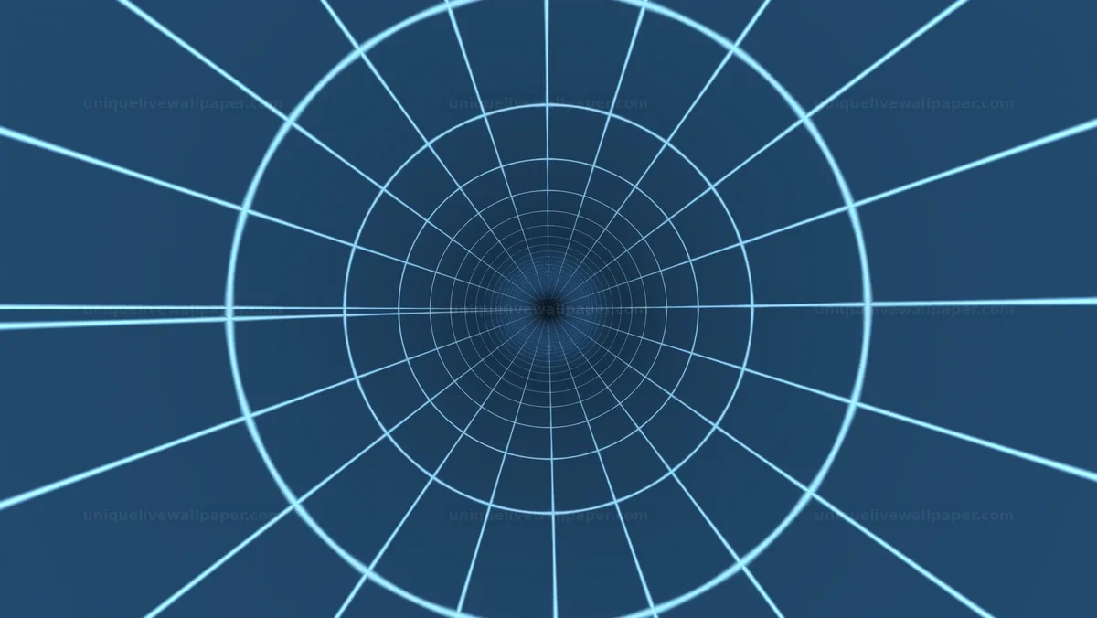Watermarked thumbnail for Abstract Light-Speed Tunnel Background Seamless Loop