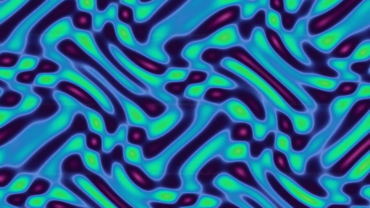 Watermarked thumbnail for Color wave interference background creates dynamic visual effect