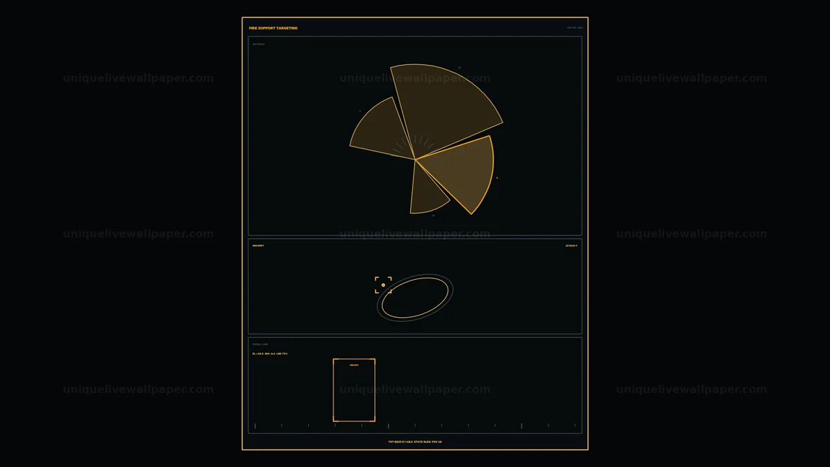 Watermarked thumbnail for Defense Operations Planning Targeting HUD Seamless Loop