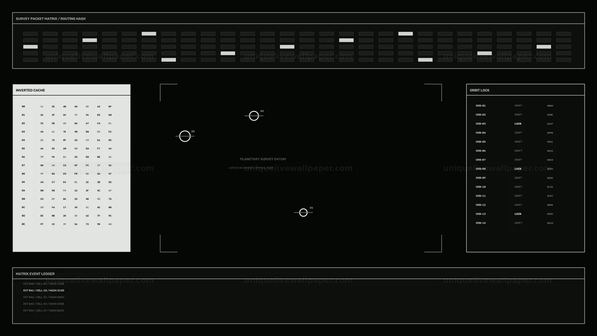 Watermarked thumbnail for Planetary Surface Scanning Interface Seamless Loop