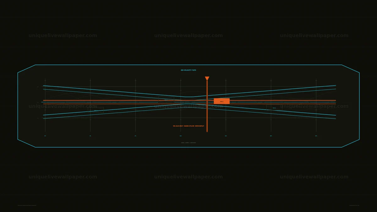 Data Analytics Dashboard HUD Seamless Loop