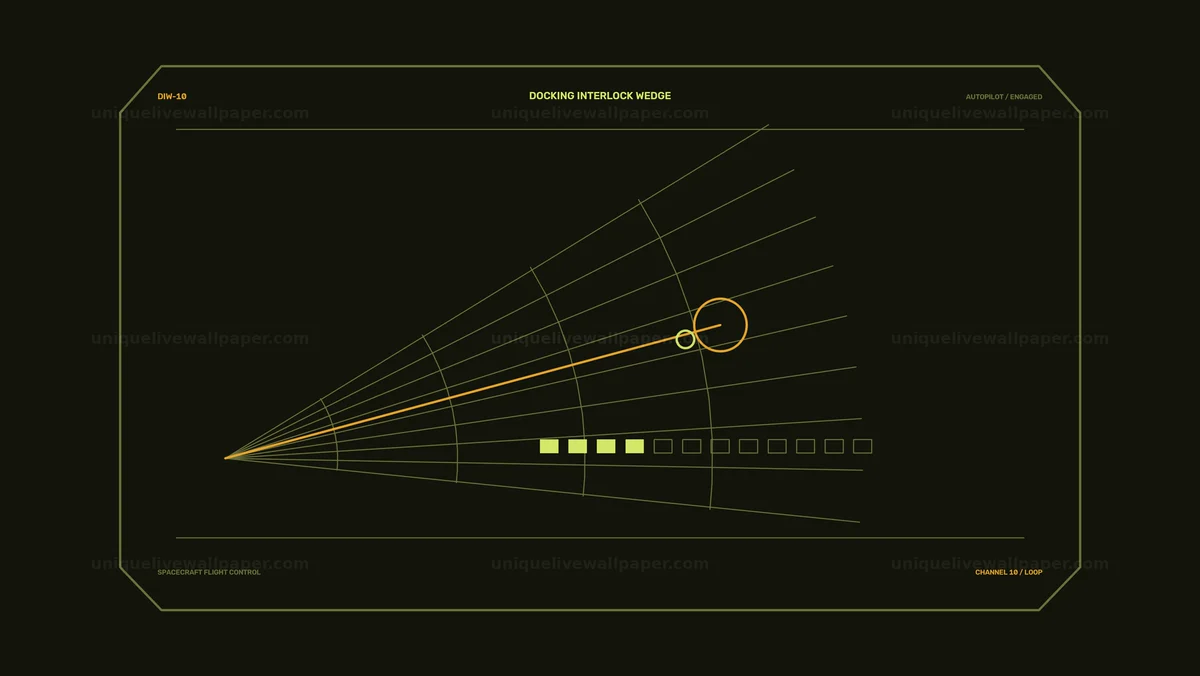 Watermarked thumbnail for Spacecraft Autopilot Docking HUD Seamless Loop