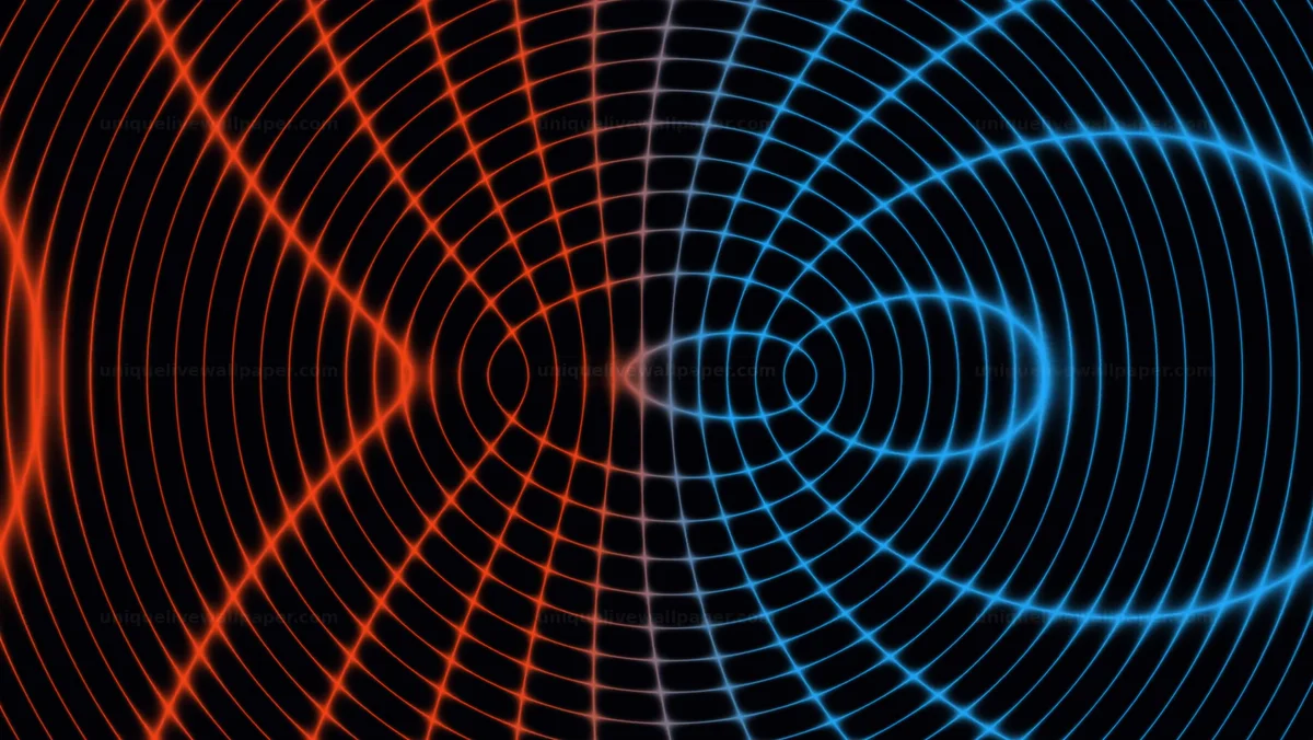 Colorful Concentric Ripple Background Seamless Loop
