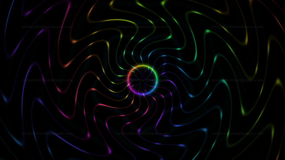 Colorful Spectral Flare Background Seamless Loop