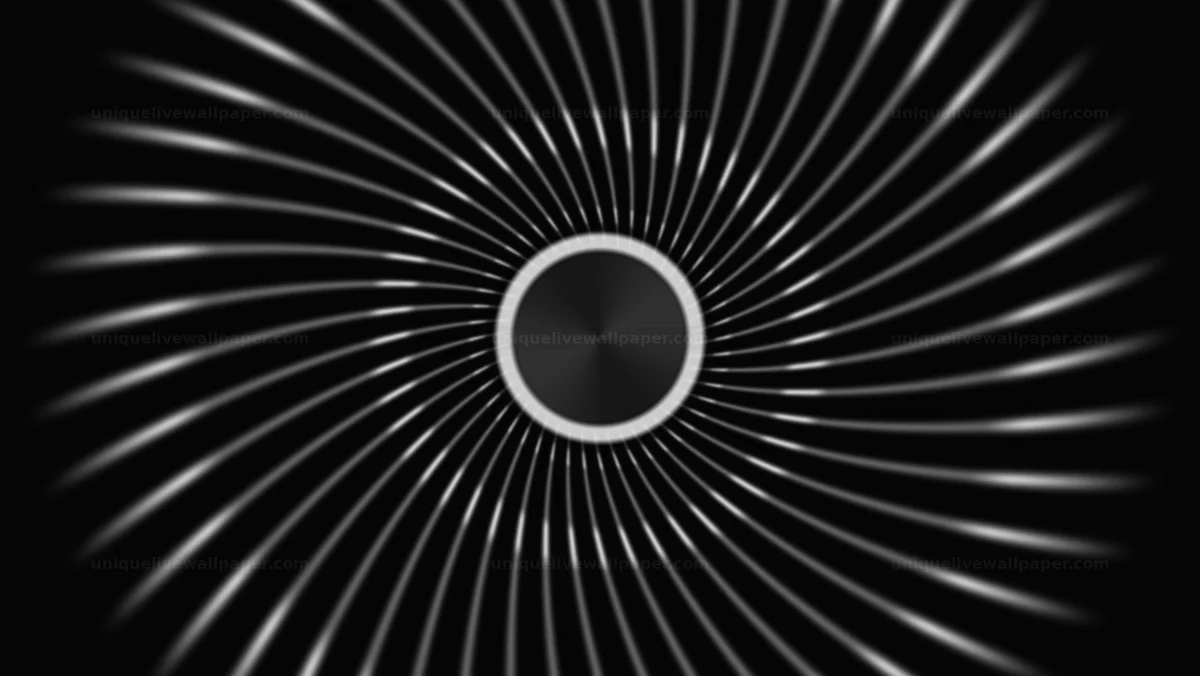 Watermarked thumbnail for Black and White Radial Burst Seamless Loop