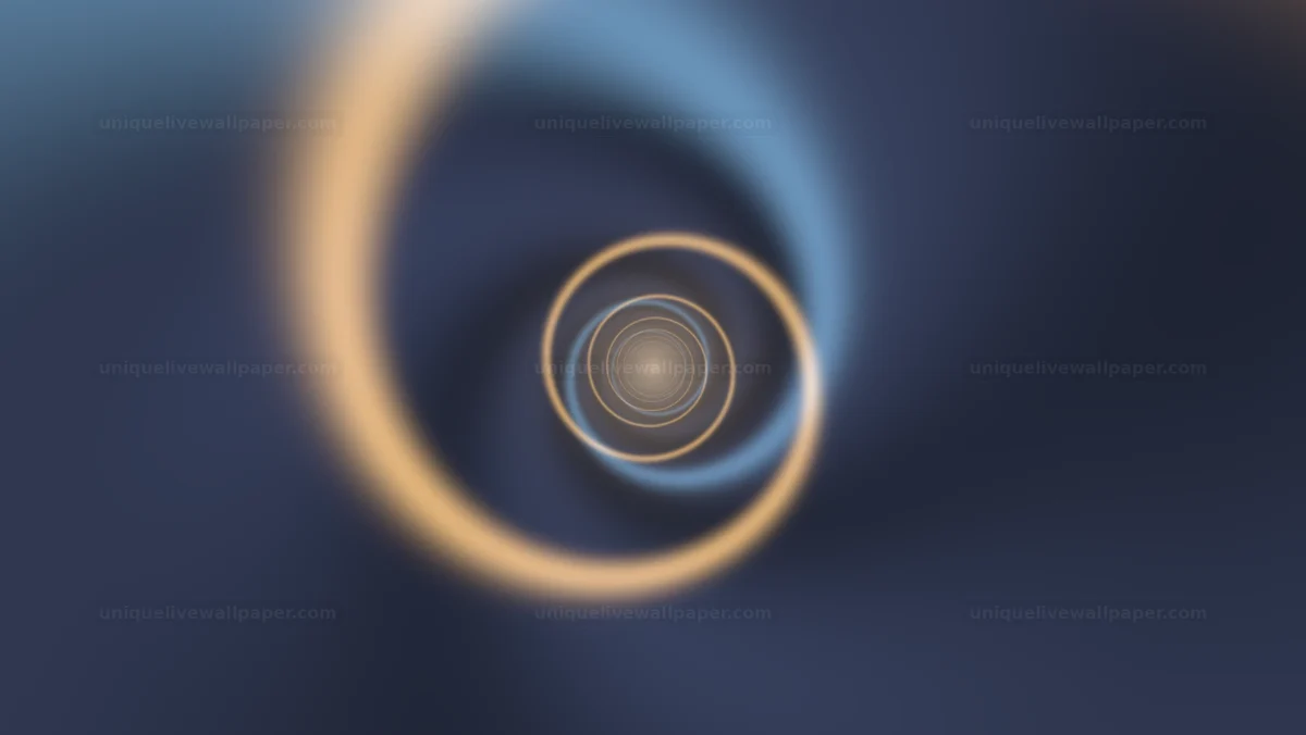 Watermarked thumbnail for Glowing Concentric Ring Tunnel Seamless Loop