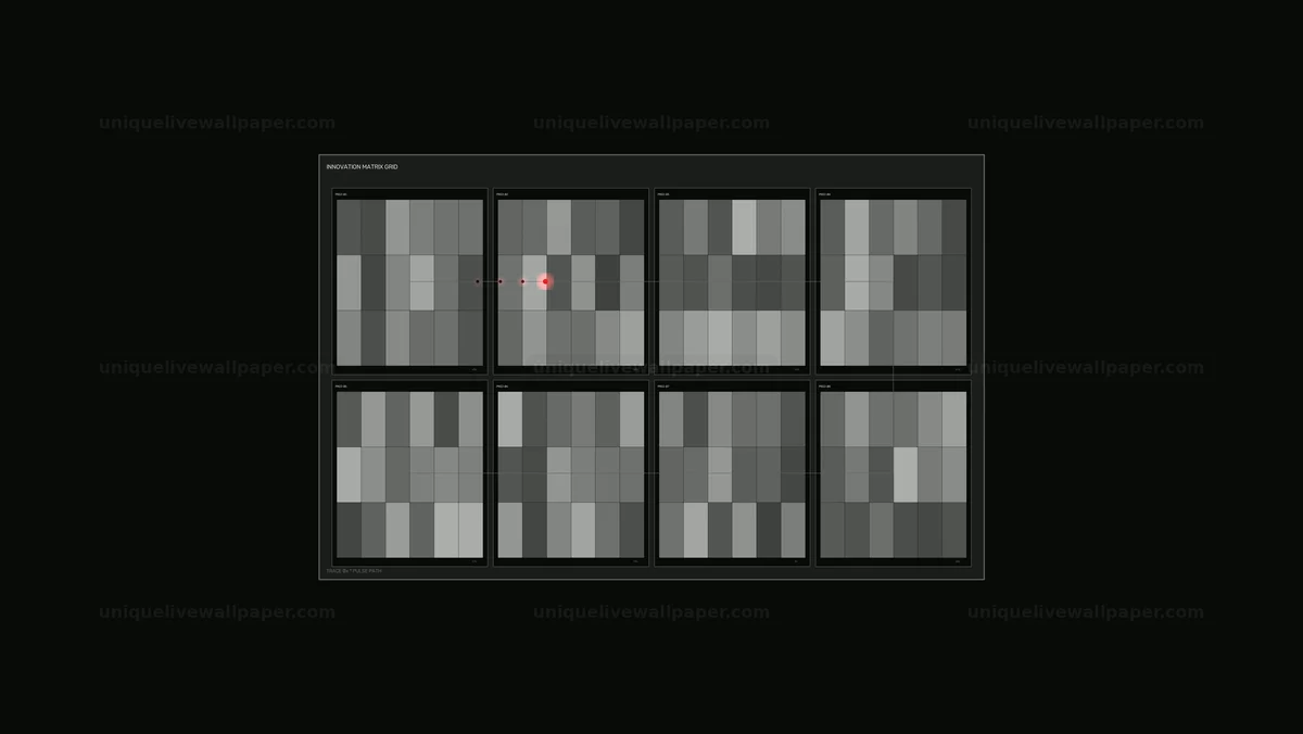 Energy Innovation Matrix HUD Seamless Loop