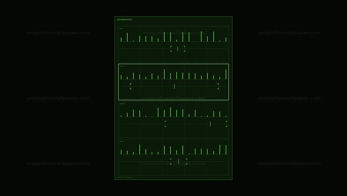 Watermarked thumbnail for Green Power Consumption HUD Seamless Loop