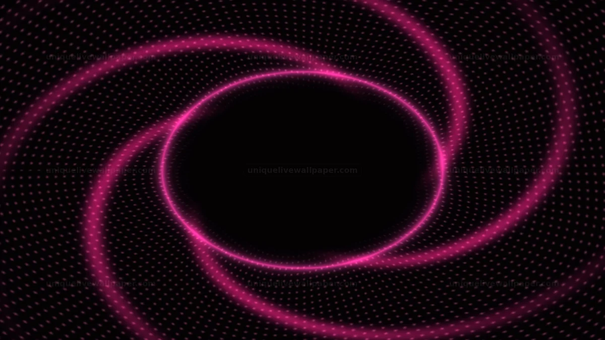 Magenta Dotted Tunnel with Center Copy Space Seamless Loop