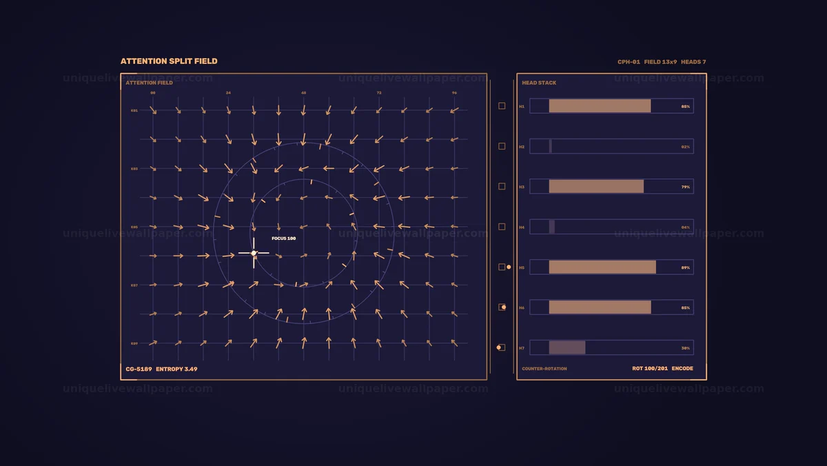 Watermarked thumbnail for AI Cognitive Processing HUD Seamless Loop