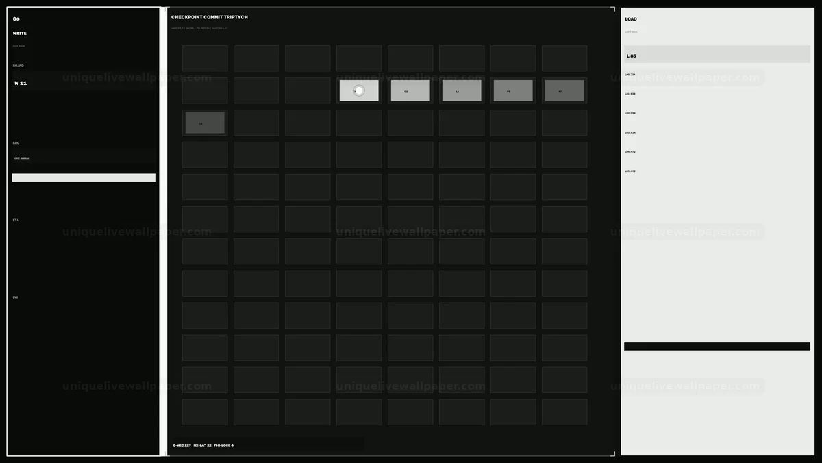 Watermarked thumbnail for AI Training Progress Telemetry Screen Seamless Loop