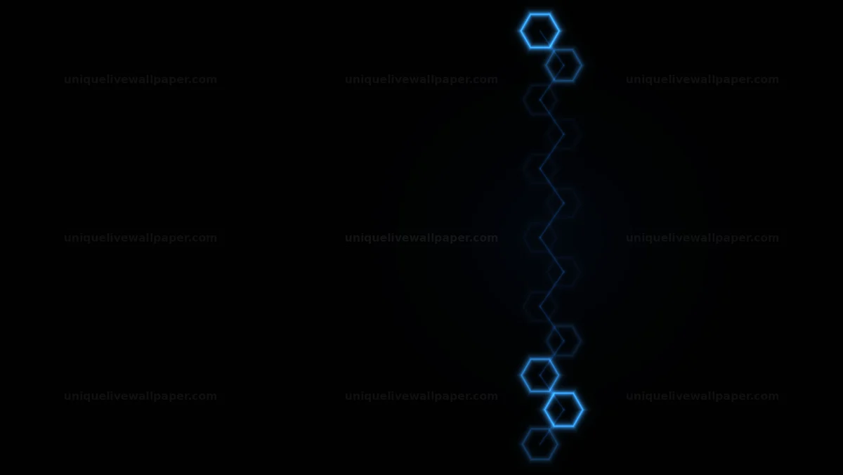 Animated Honeycomb Loading Indicator Seamless Loop
