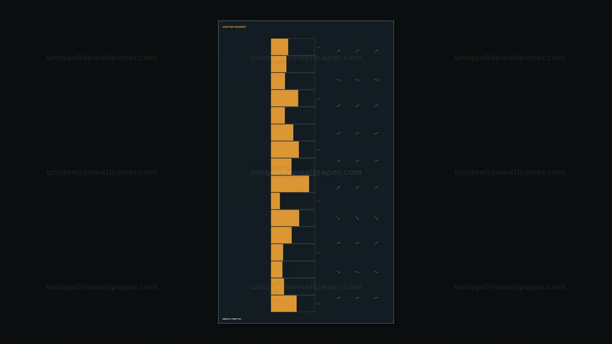 Watermarked thumbnail for Industrial Moisture Gradient Dashboard Seamless Loop