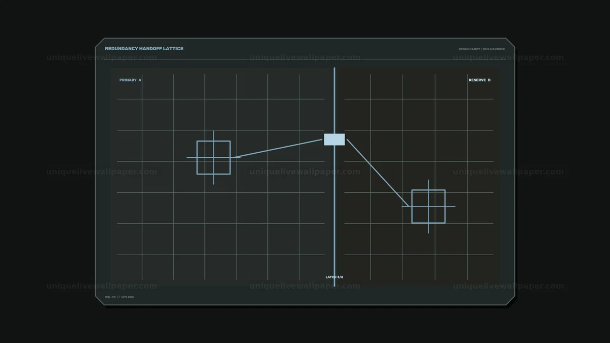 Battery Backup Status Dashboard Seamless Loop