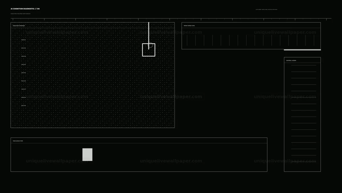 Watermarked thumbnail for AI Cognition Diagnostic Display HUD Seamless Loop