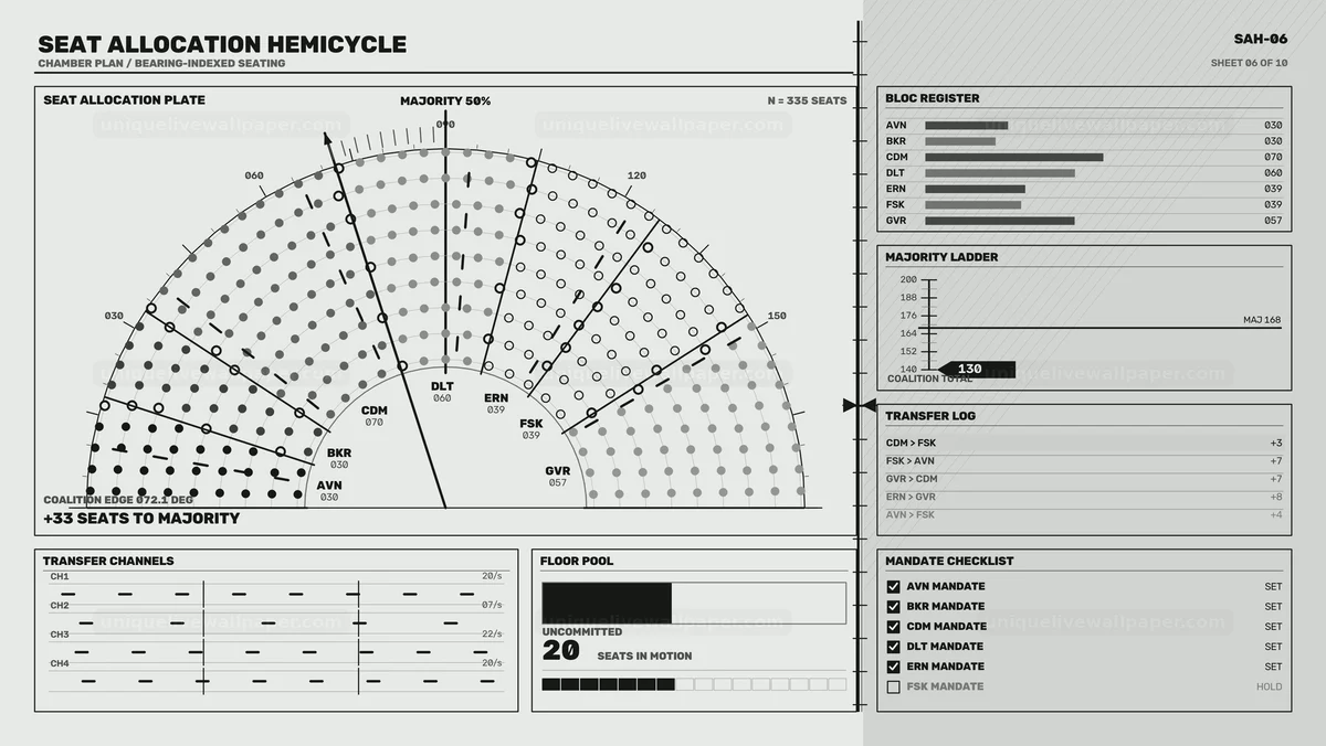 Watermarked thumbnail for Coalition Seat Allocation Tracking HUD Seamless Loop