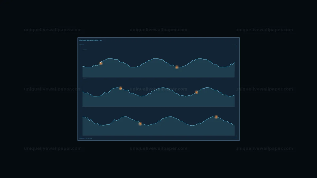 Watermarked thumbnail for Energy Usage Reduction Dashboard Seamless Loop