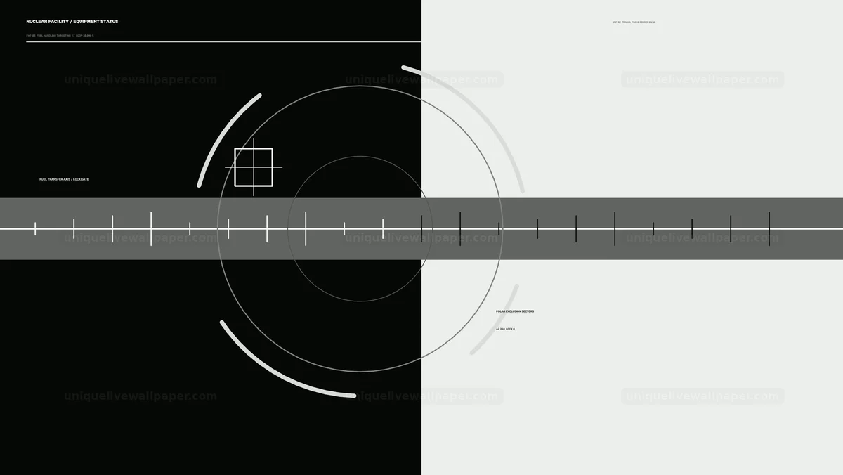 Nuclear Facility Equipment Status HUD Seamless Loop