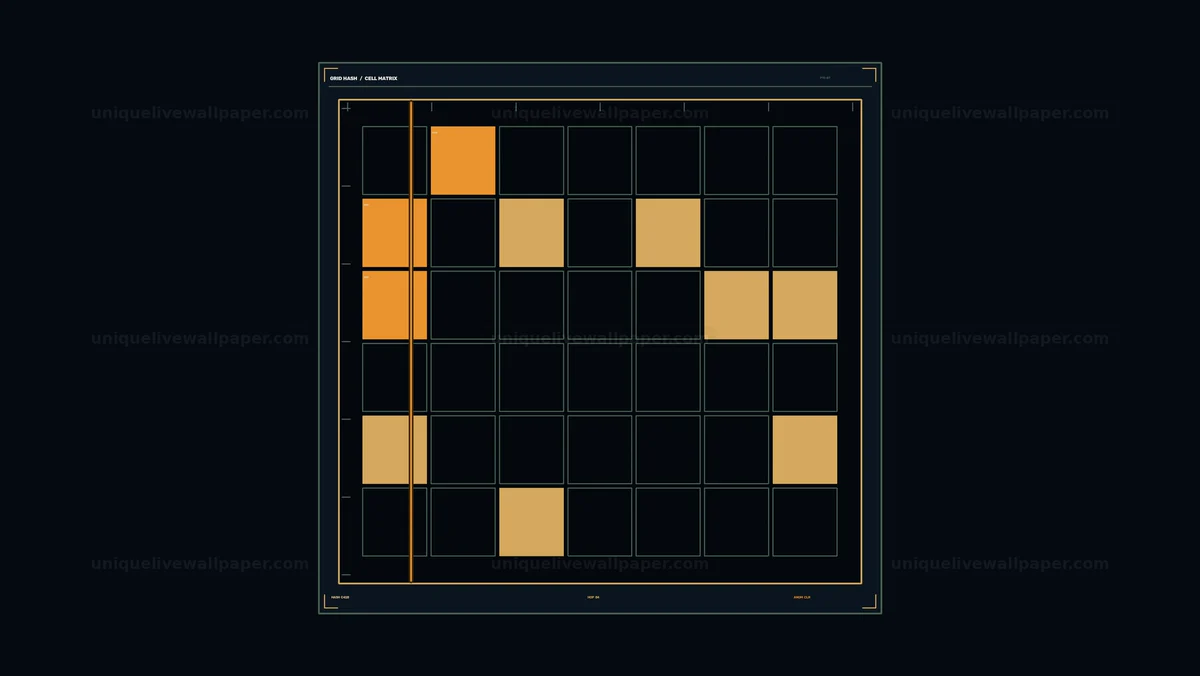 Watermarked thumbnail for Cell Matrix Data HUD Seamless Loop