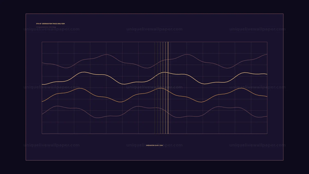 Degradation Trace Analyzer HUD Seamless Loop