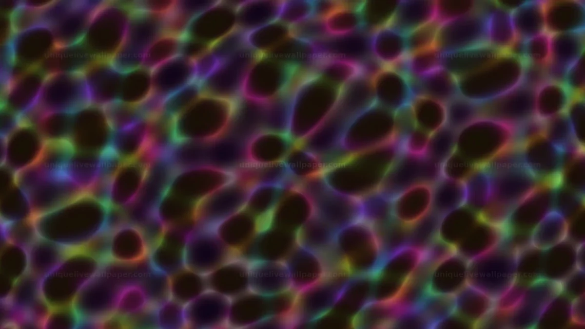 Watermarked thumbnail for Glitching Rainbow Interference Background — Colorful motion effects fr