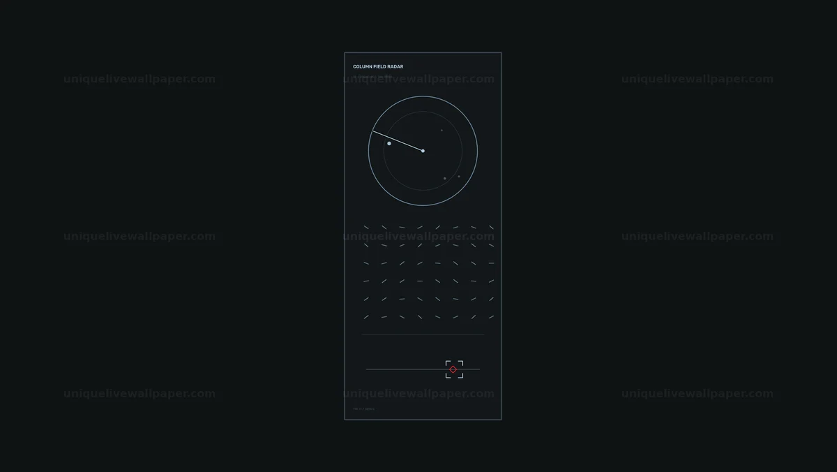 Watermarked thumbnail for Radar Data HUD Display Seamless Loop