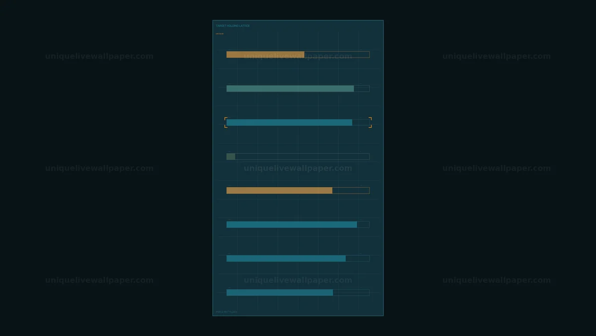 Portfolio Data Dashboard HUD Seamless Loop